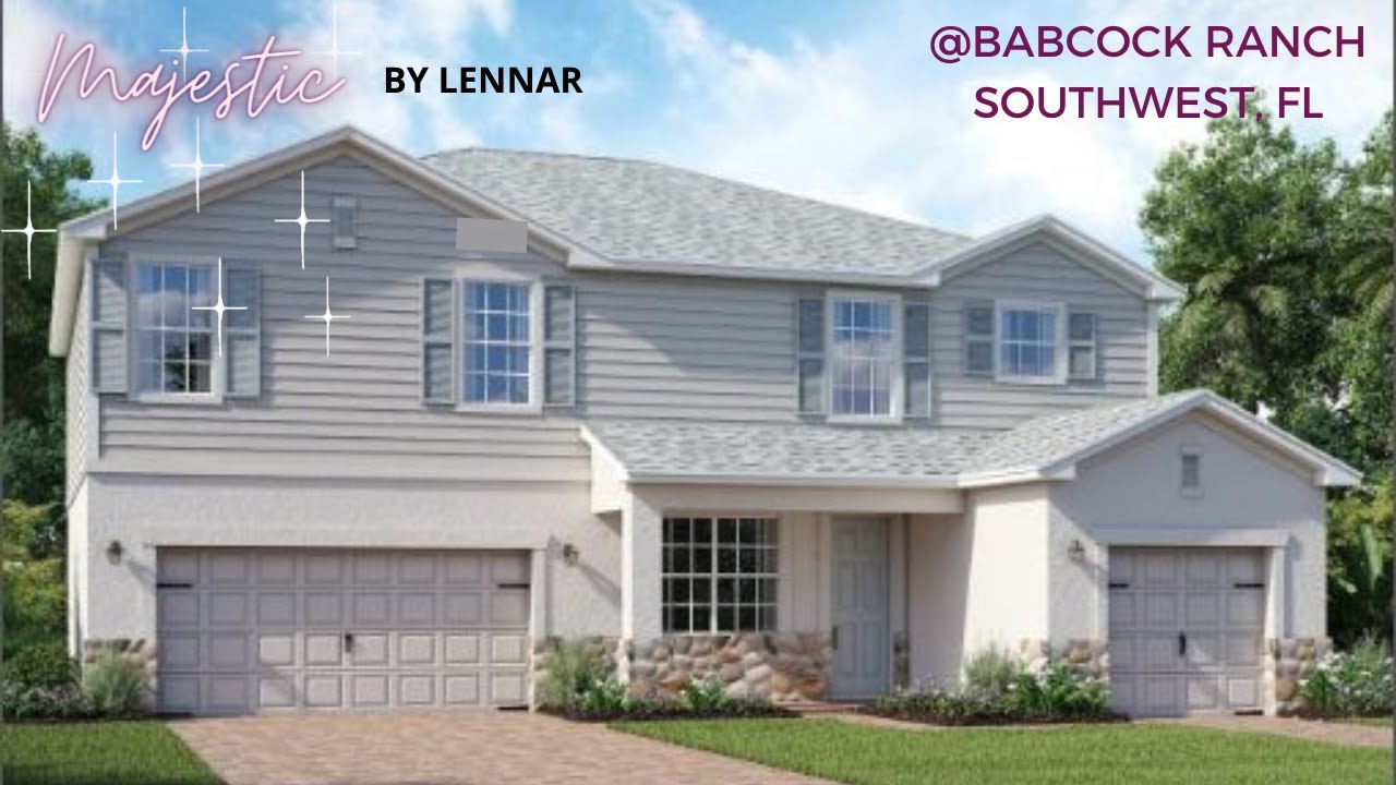 Majestica Floorplan | Model Home Tour | Tuckers Cove | Lennar | Babcock Ranch, FL
