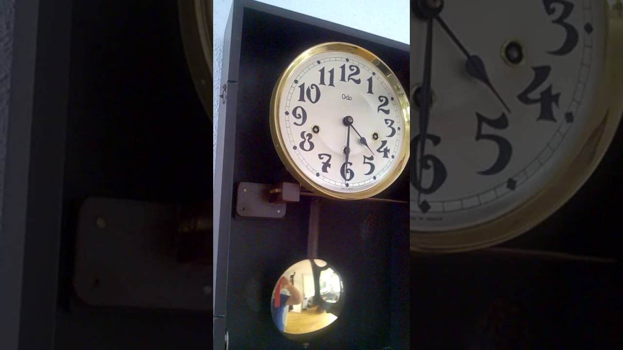 French ODO westminster chime wall clock