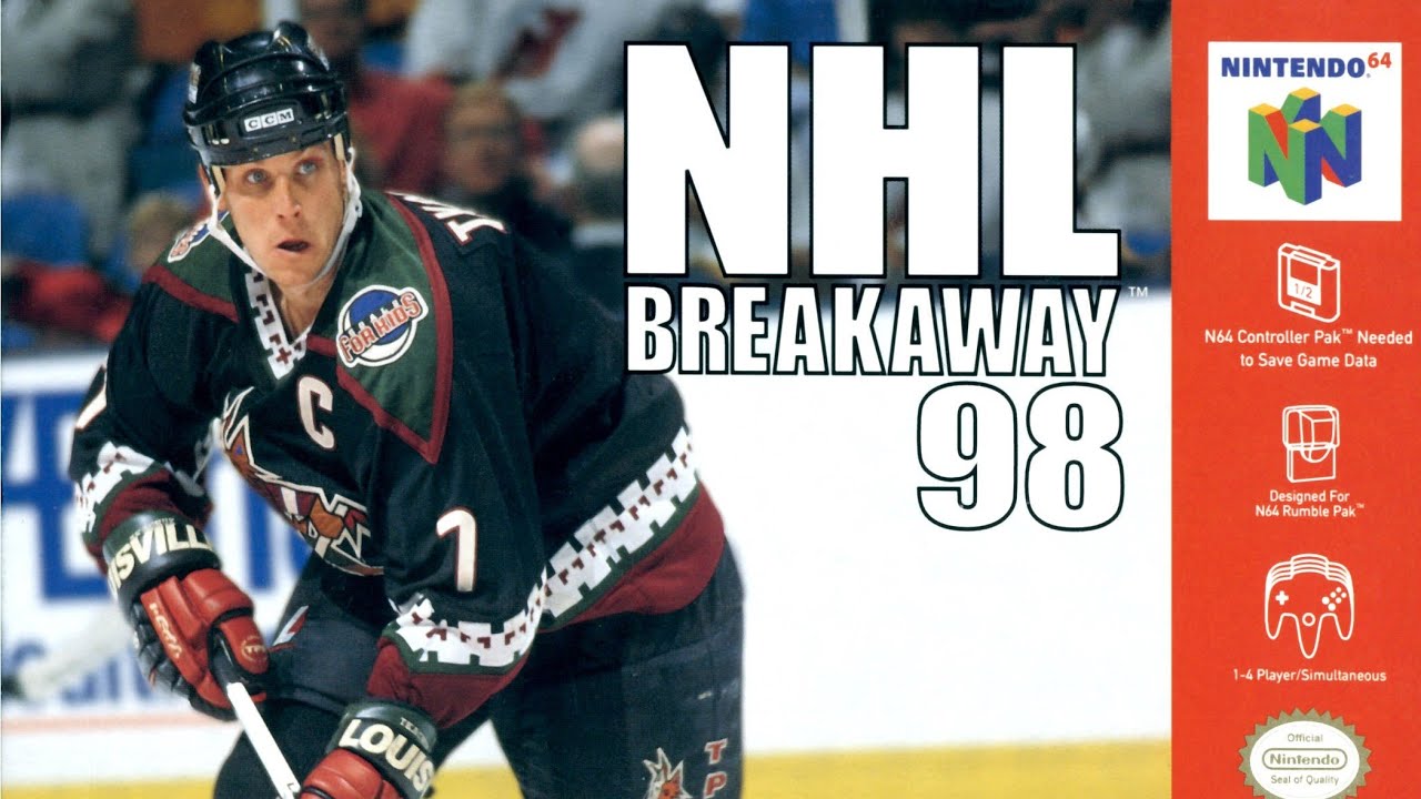 NHL Breakaway 98 Xbox Series X Gameplay ( N64 )