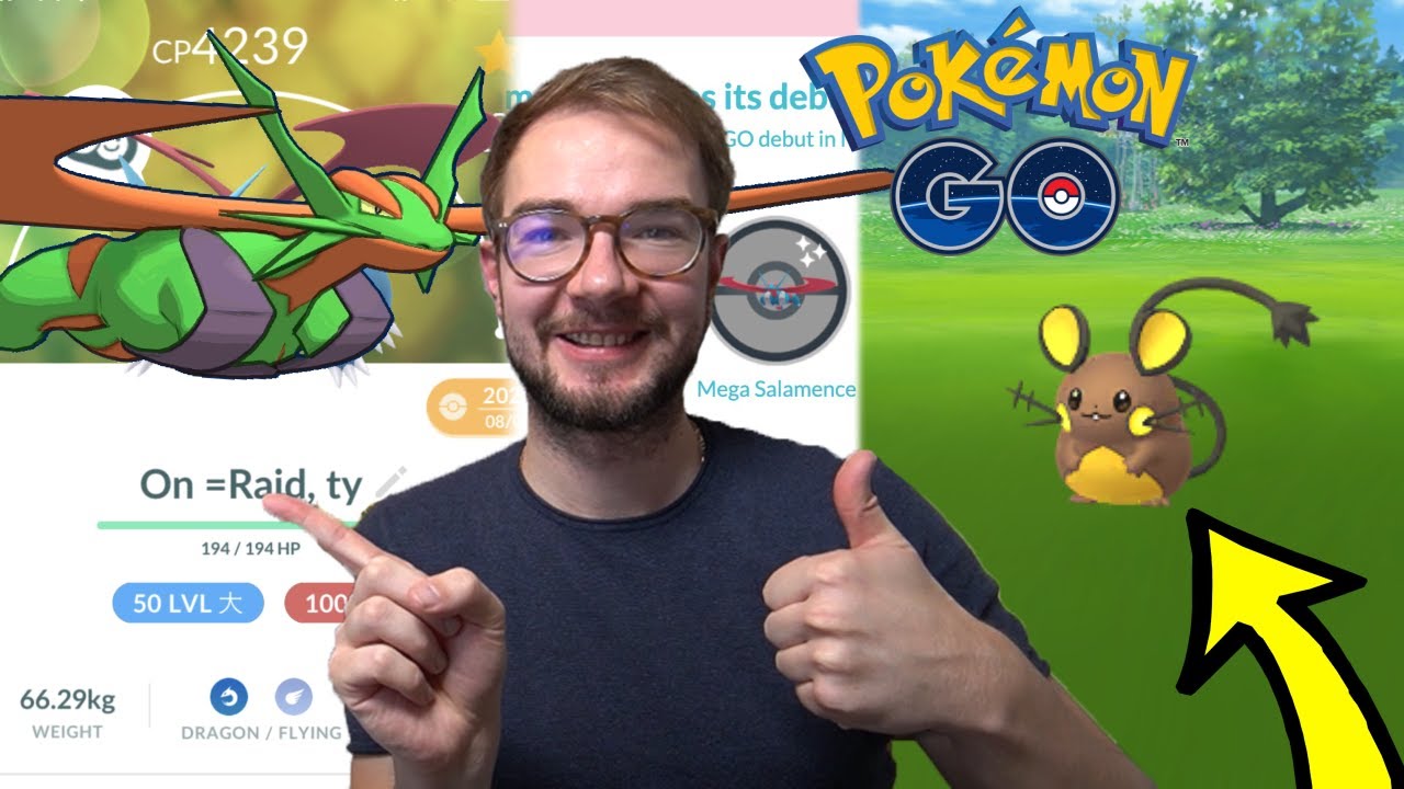 Mega SALAMENCE w Pokemon GO! Shiny Dedenne! Nowy Event! Pokemon GO