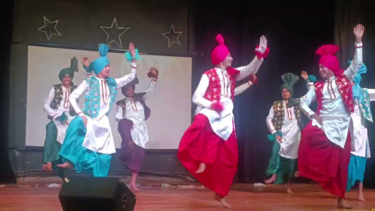 Khalsa College Public School Bhangra #amritsar