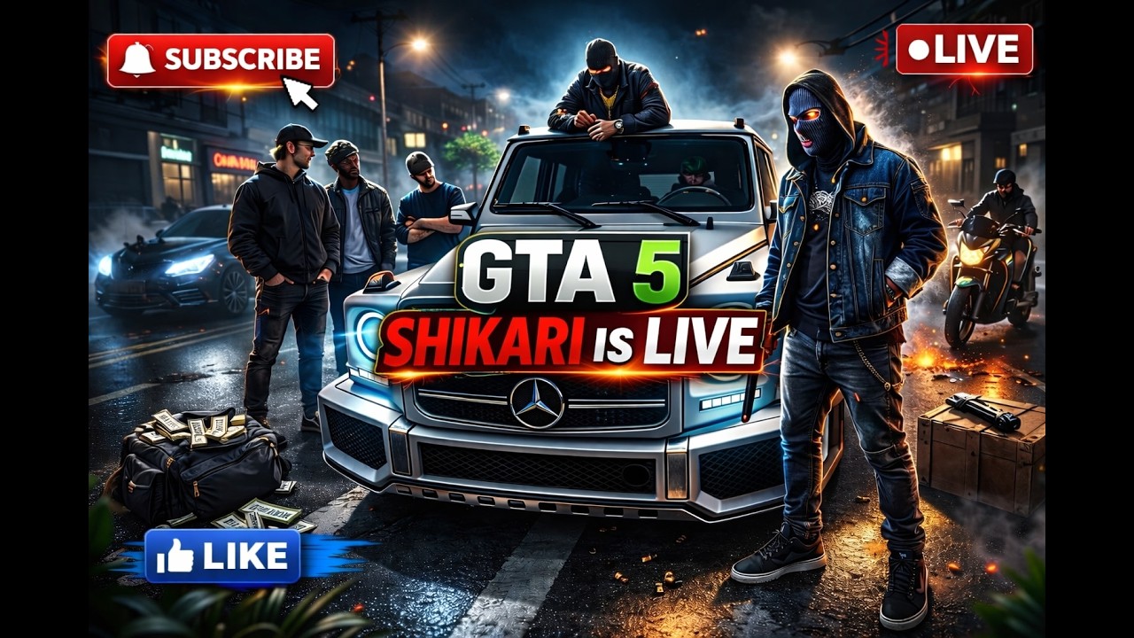 🔴 LIVE - Grand Theft Auto V live stream #gta5carstunt #shortslive #gta5 #tecnozet