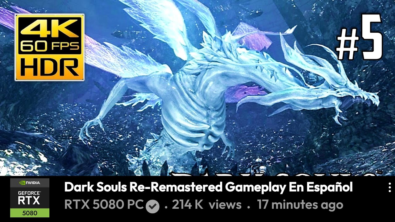 Dark Souls Re-Remastered + Dificultad (MOD Septiembre 2025) - JUEGO COMPLETO (4K 60 FPS)