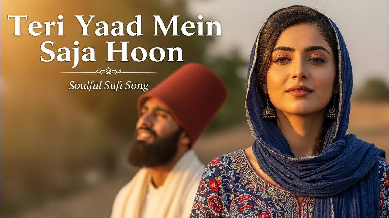 Teri Yaad Mein Saja Hoon | Soulful Sufi Song | Emotional Sufi Love Song
