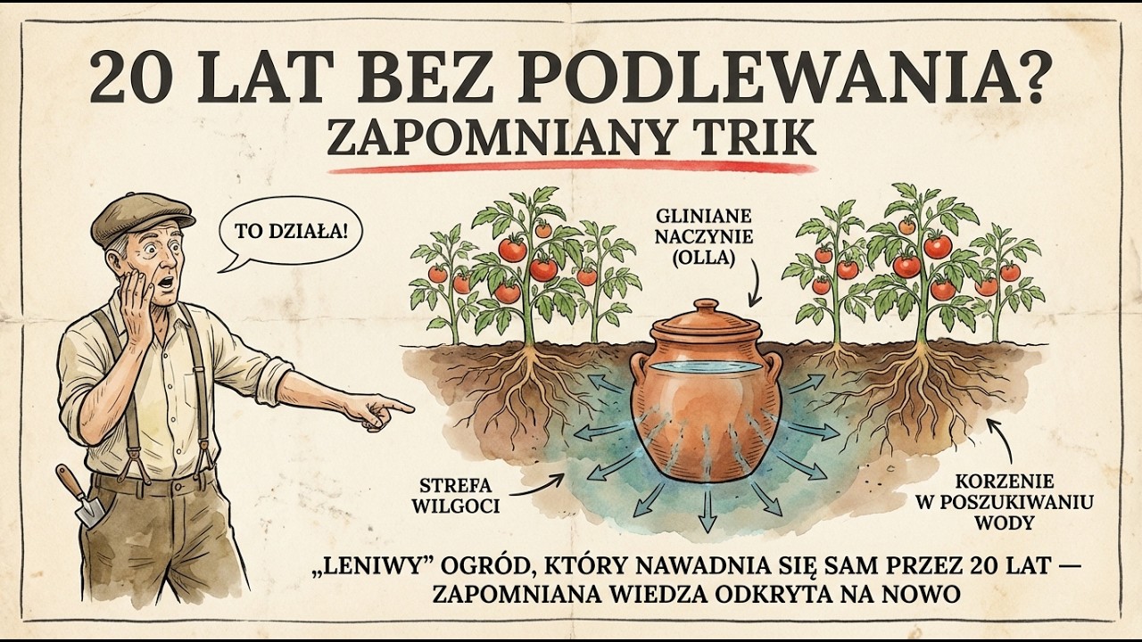 „Leniwy” ogród, który sam się nawadnia przez 20 lat — zapomniana wiedza odkryta na nowo