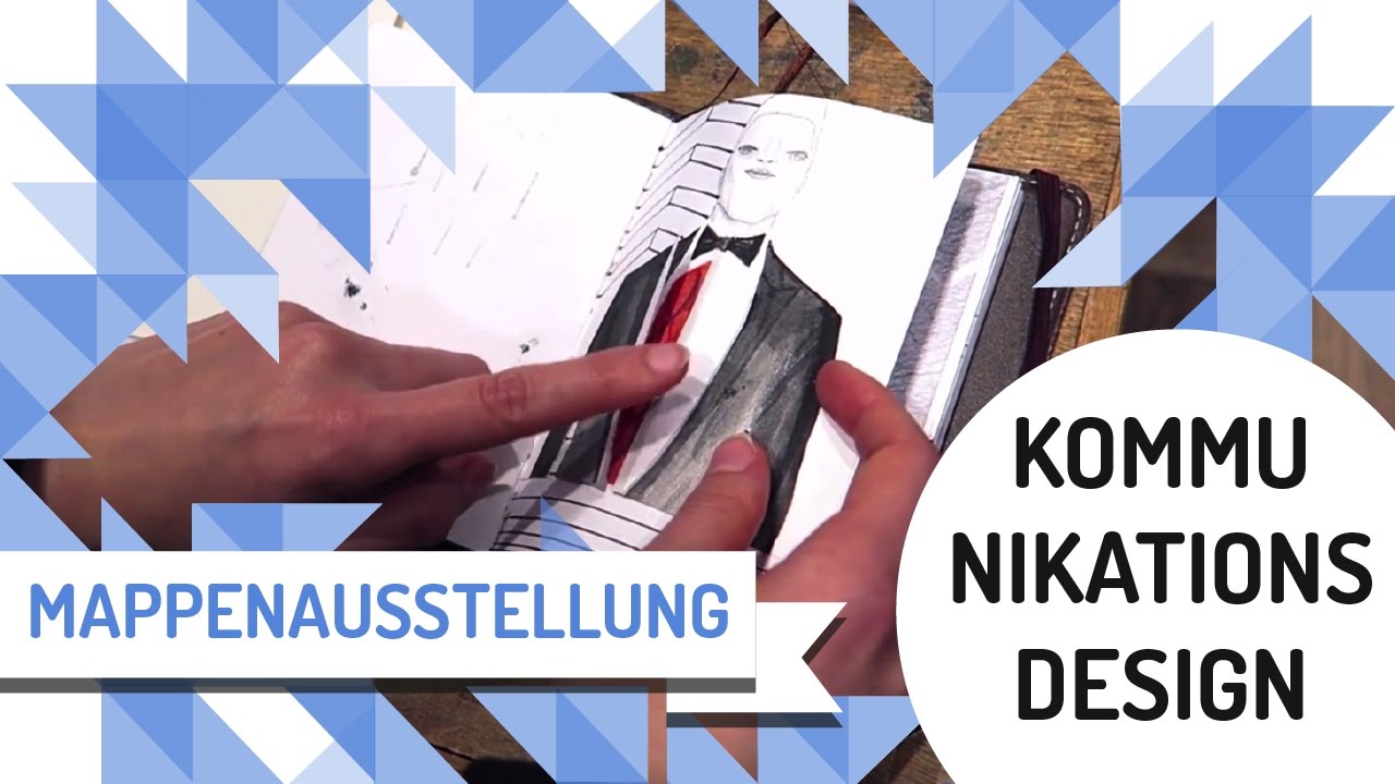 Mappe Kommunikationsdesign – Mappenausstellung der HAW Hamburg – Pajam Kordian