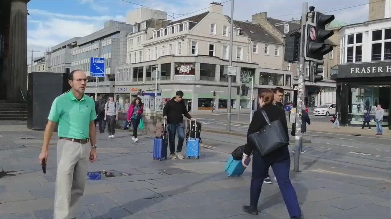 Street Preaching, Edinburgh, Scotland
