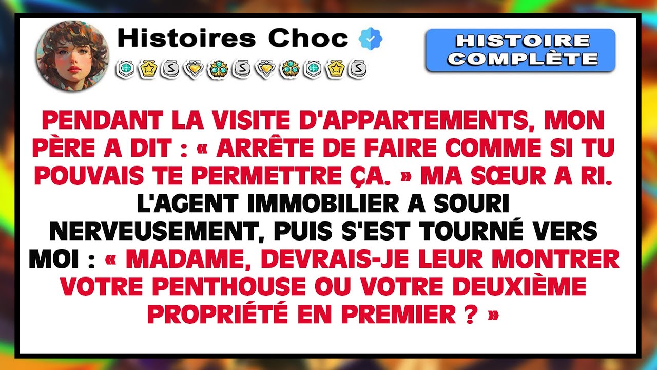 Ma famille a ri quand j'ai dit que je pouvais me le permettre, jusqu'à ce que l'agent immobilier...