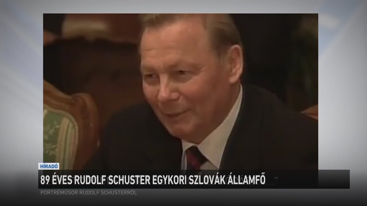 89 éves Rudolf Schuster egykori szlovák államfő