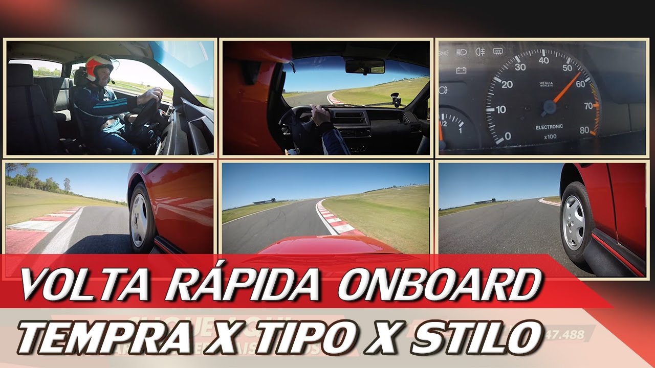 TEMPRA TURBO X TIPO SEDICIVALVOLE X STILO ABARTH - VR ONBOARD C/ RUBENS BARRICHELLO #82 | ACELERADOS