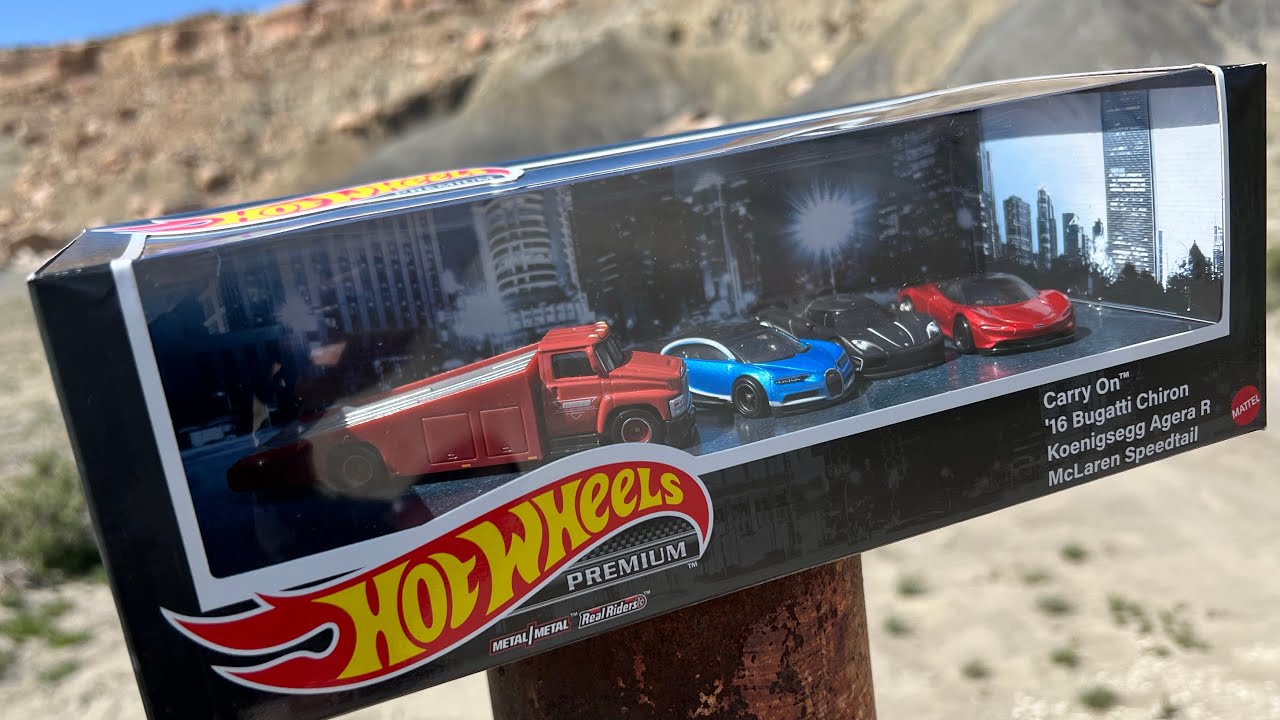 Lamley Showcase: Opening the Hot Wheels Exotics Diorama Set on the road