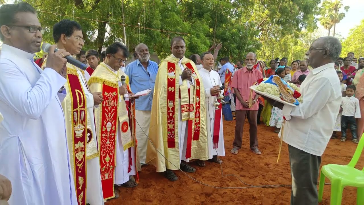 Manal matha church festival flag hoisting 2024 | mamal matha festival