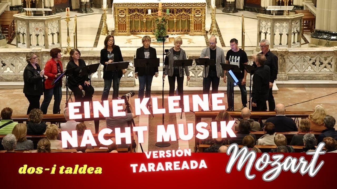Eine kleine nachtmusik  - Mozart - VERSIÓN TARAREADA -   dos-i group