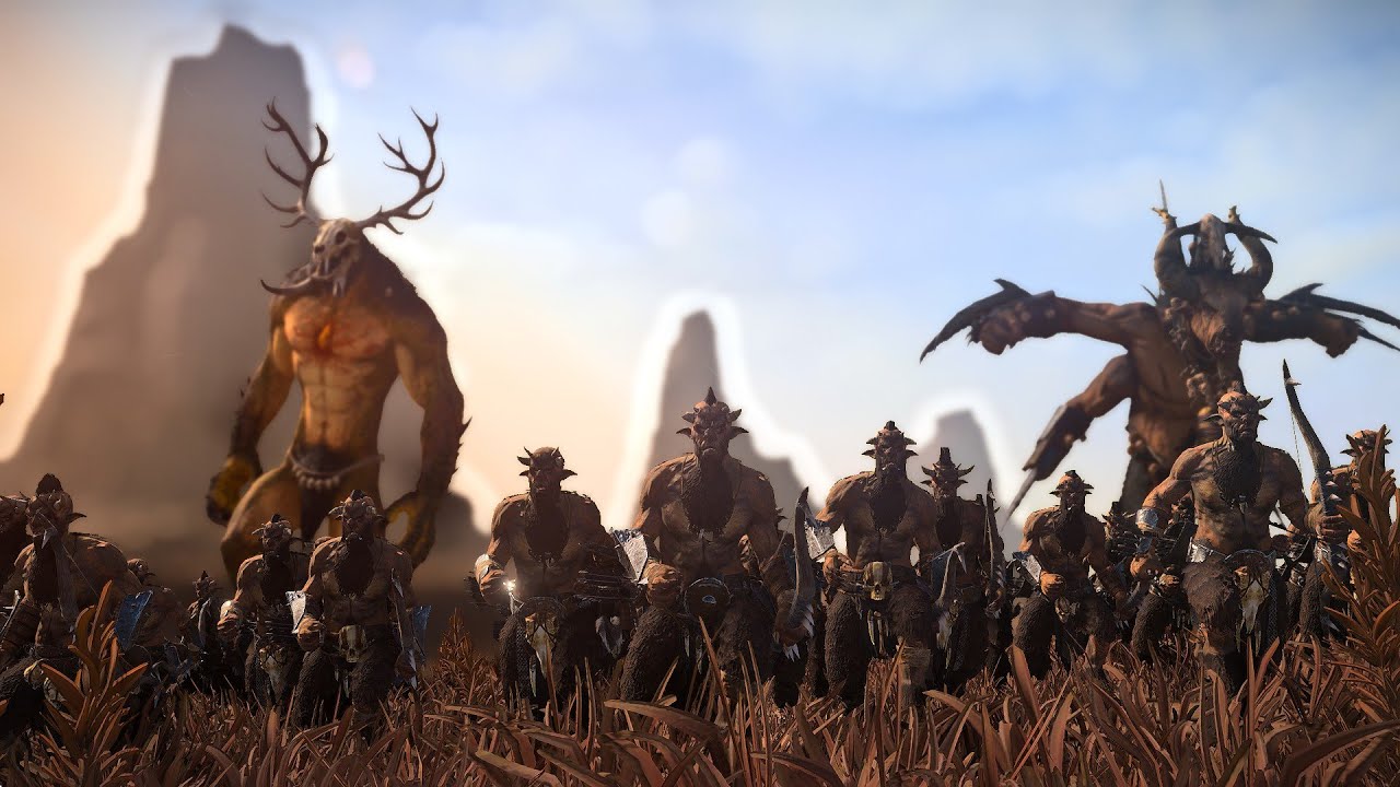 OGRE KINGDOMS Vs BEASTMEN | Total War Warhammer 3 Cinematic Battle