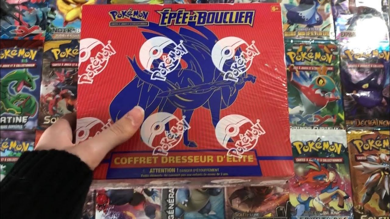 #35 OUVERTURE DU COFFRET DRESSEUR D’ÉLITE POKEMON ÉPÉE ET BOUCLIER ! (p1)