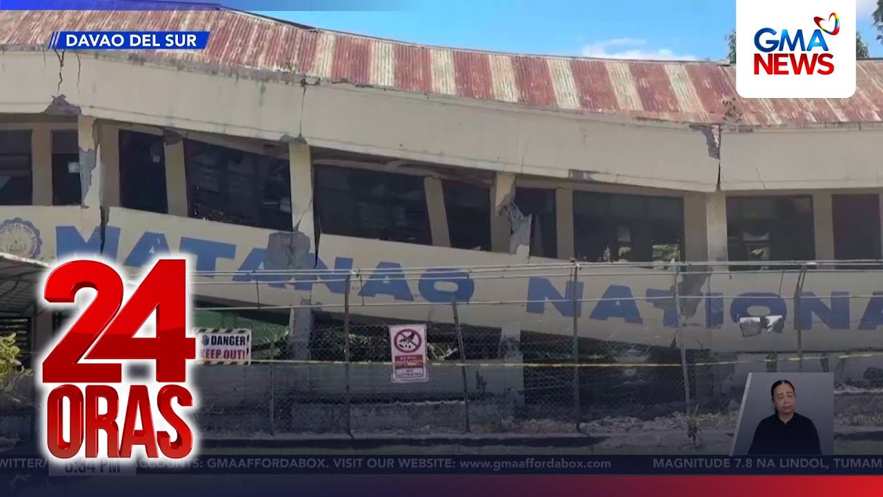 M7.8 quake hits Mindanao | 24 Oras
