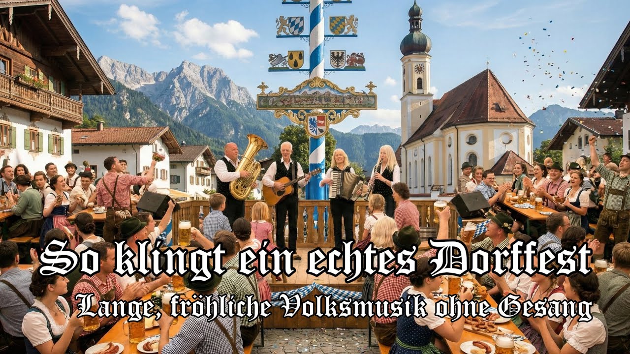 🥨 Hol dir die Dorffest-Stimmung nach Hause! | Fröhliche bayerische Volksmusik | [ Zeitton ]