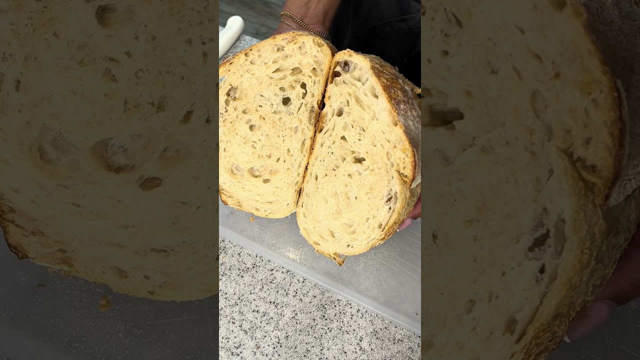 Simple ingredients, yummy bread! #crumbshot #simpleingredients