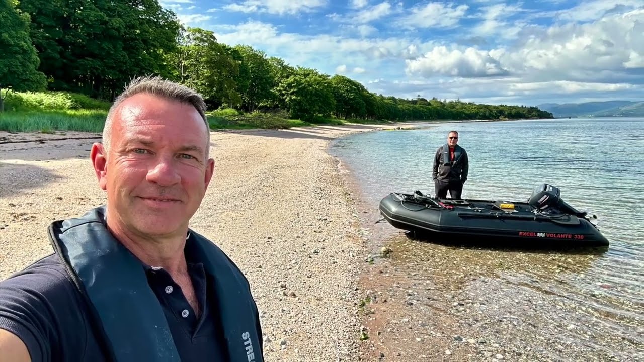 Isle of Bute Rib Trip - from the land, air and sea