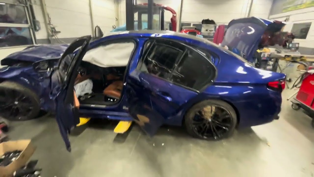 G&uuml;nstig BMW M5 competition zum Schlachten gekauft! Jetzt doch reparieren 🤦🏼&zwj;♂️