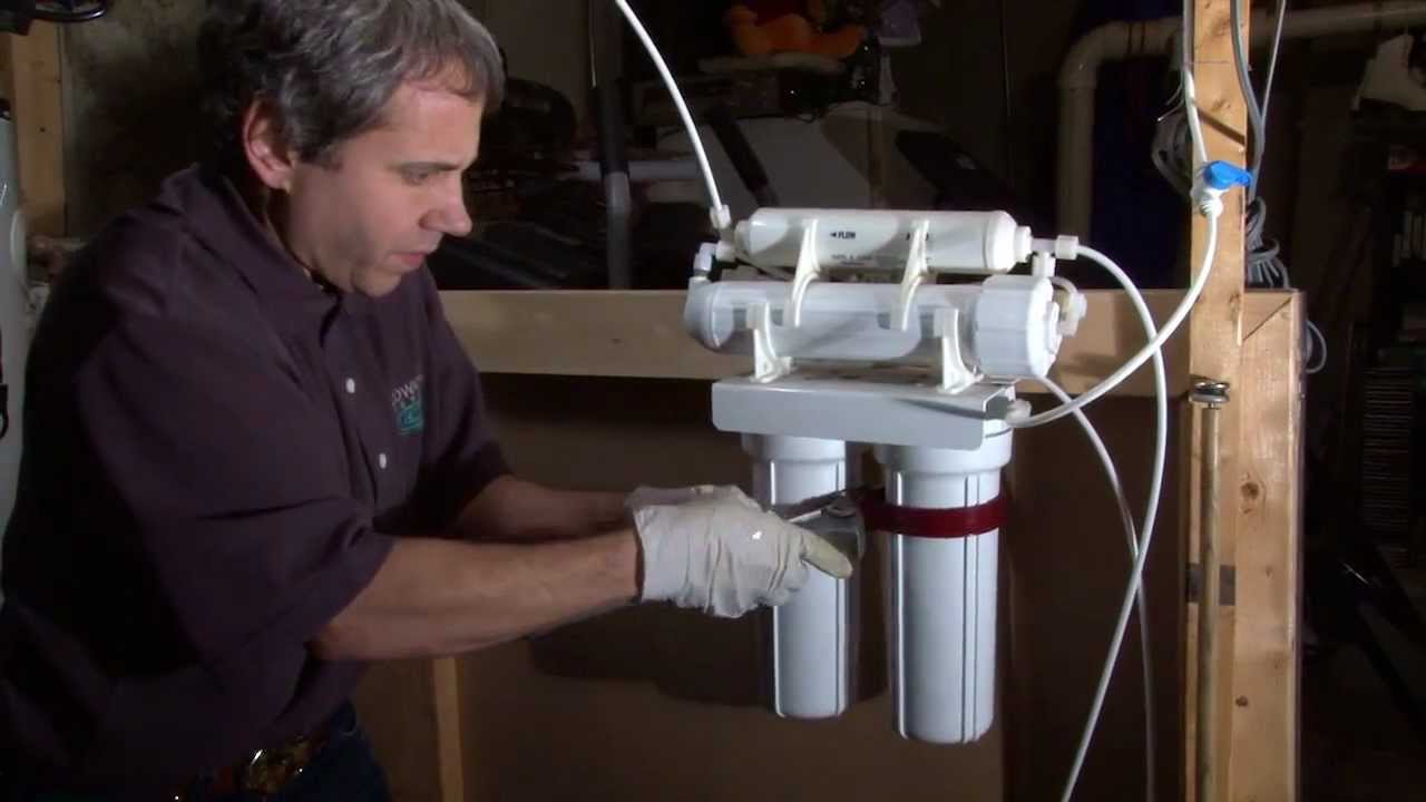 Basic Reverse Osmosis Filter Change