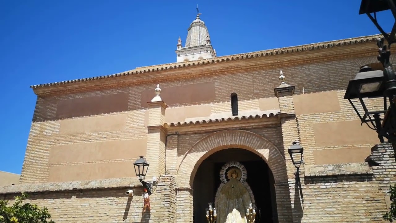 BMF. EL Carmen de Salteras. con su virgen del carmen de Salteras por primera vez en su día. 16 7 202