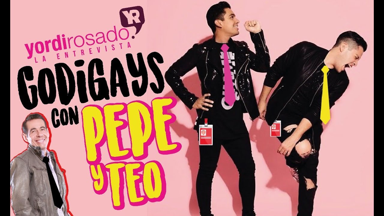 Pepe y Teo con Yordi En EXA | Godi Gays