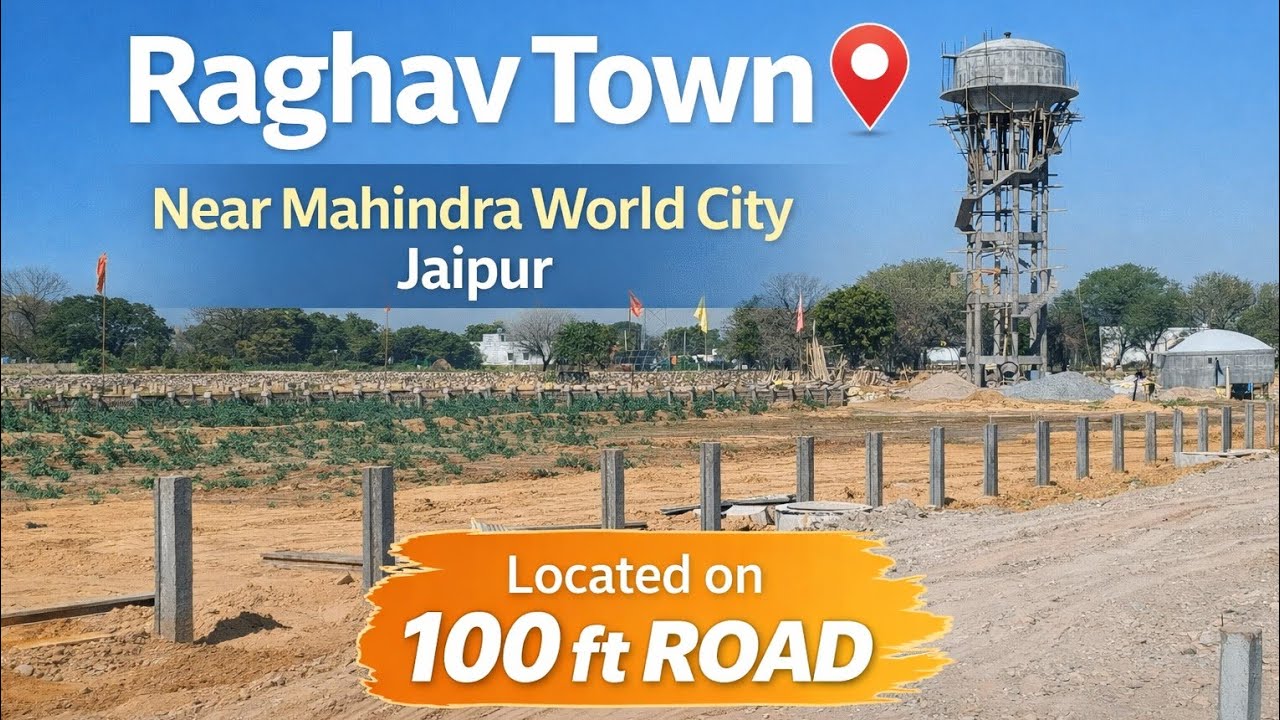 Raghav Town Jda Approved plots | Jda Approved plots in Jaipur | Plot for sale in Jaipur