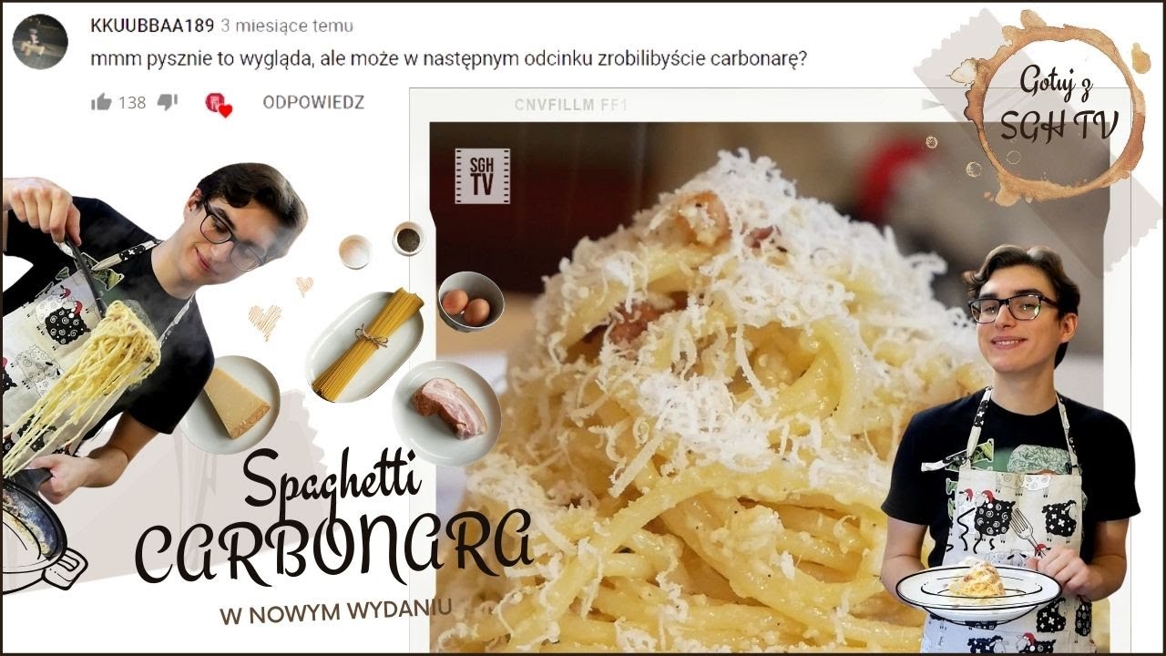 Gotuj z SGH TV #4 Carbonaranara