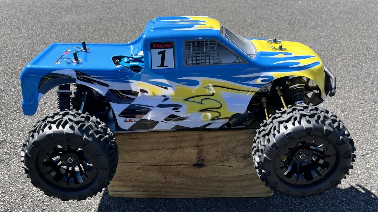 Nitro RC 1/10 VRX Racing .18 Blade, используется в новой машине