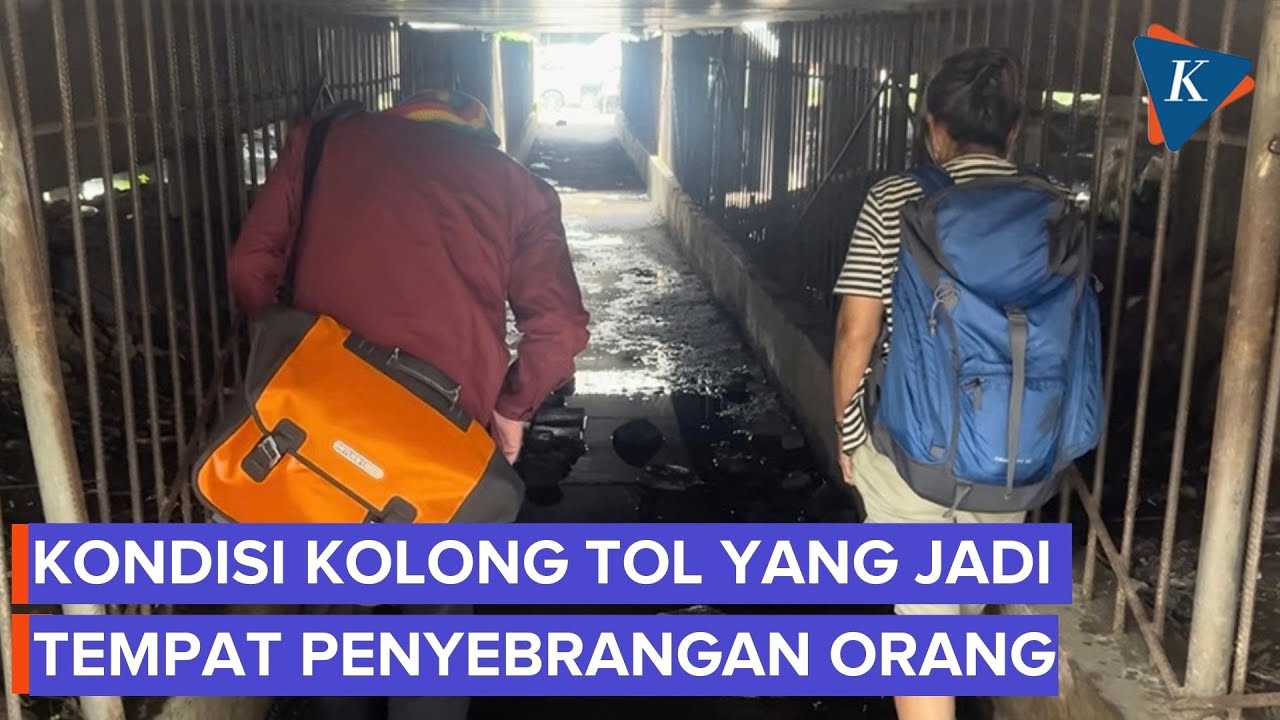 Menyusuri Kolong Tol Cengkareng, Jalan Pintas Penyeberangan 2 Mal yang Gelap dan Kumuh