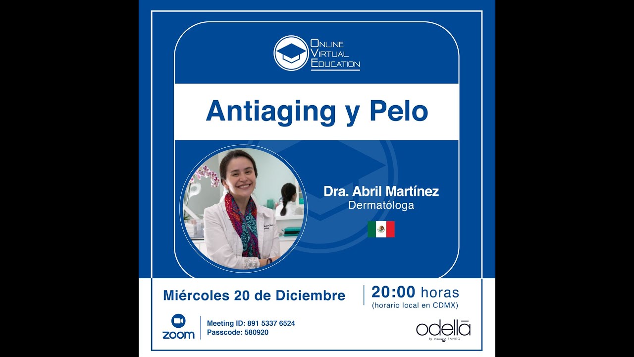 Anti-Aging y pelo - Dra. Abril Martínez