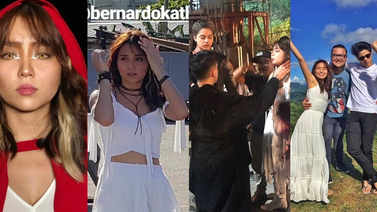 KathNiel BTS of thr Last 5 days taping for La Luna Sangre. You don't want to miss this.💙