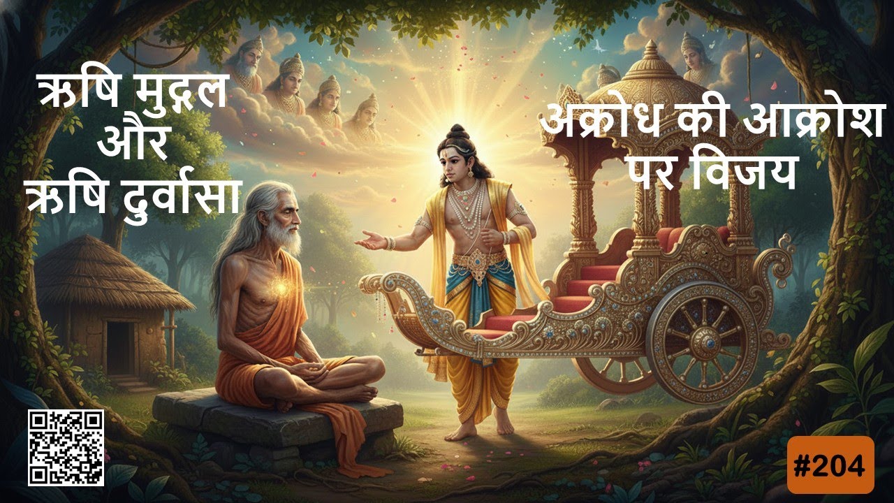 ऋषि मुद्गल और ऋषि दुर्वासा : अक्रोध की आक्रोश पर विजय | भारतीय धार्मिक कहानियाँ | Religious Stories
