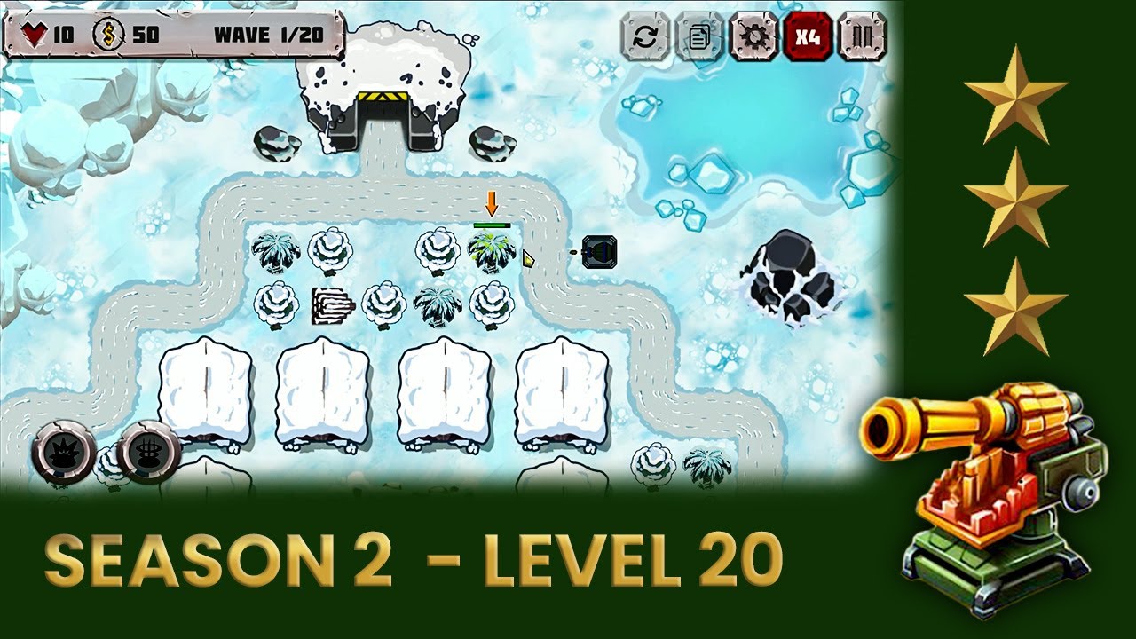 Battle Strategy: Tower Defense - Season 2 Level 20 Walkthrough