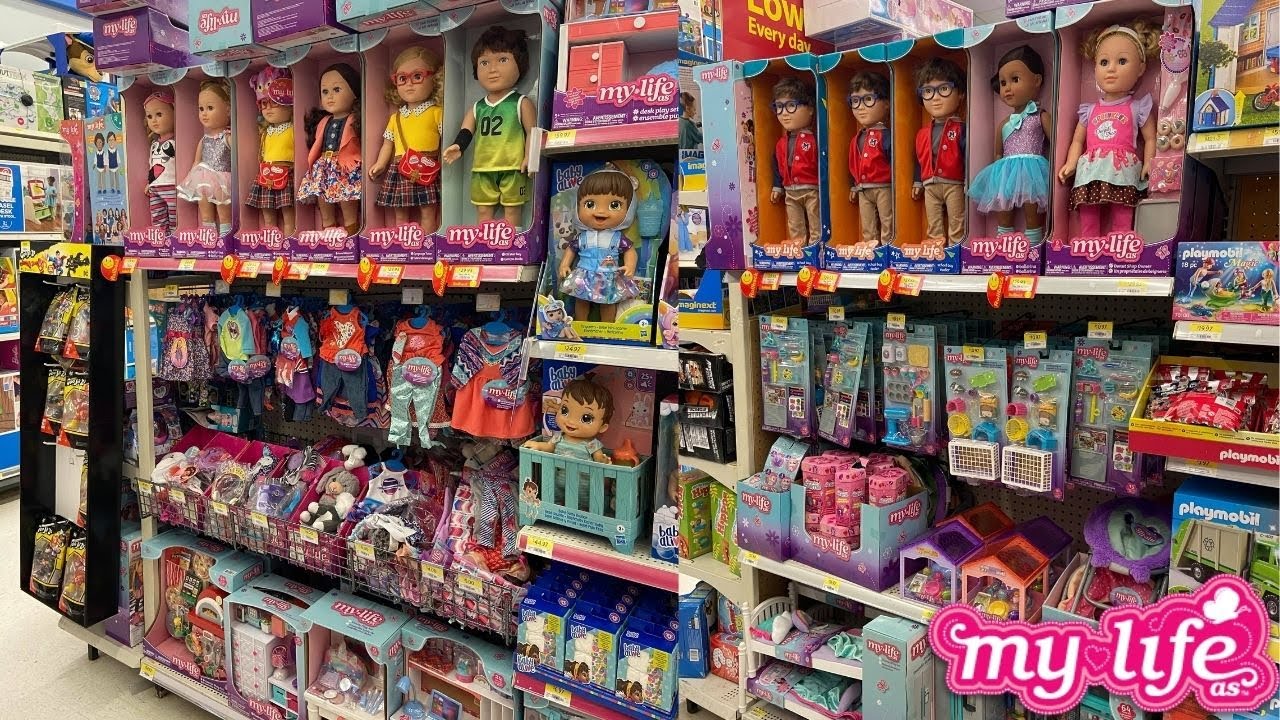 My Life As Doll Clothes Section At Walmart I Perfect for AMERICAN GIRL!