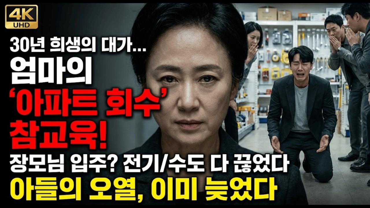 아들이 신축 아파트를 장모님께 드렸습니다 제 복수는 잔칫날 시작되었습니다