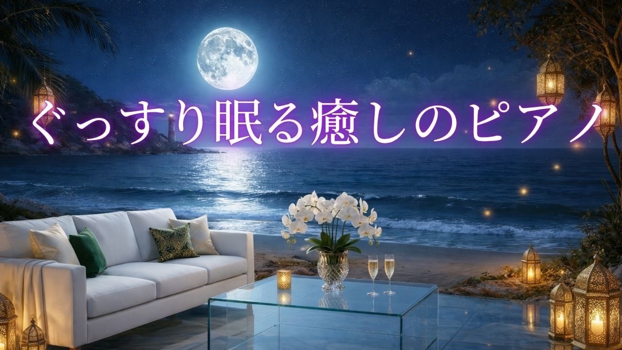 【心を静かに整える癒しのピアノ】リラックス睡眠音楽｜1時間リラックスBGM｜Ultimate Relaxation & Deep Sleep | 1 Hour Sleep Music