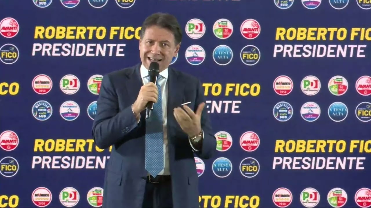 Roberto Fico presidente della Regione Campania - il mio intervento da Napoli