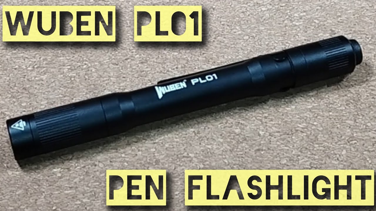 Wuben PL01 - Pen Flashlight - kompakt, günstig und leistungsstark - TOP Low Budget EDC Taschenlampe 