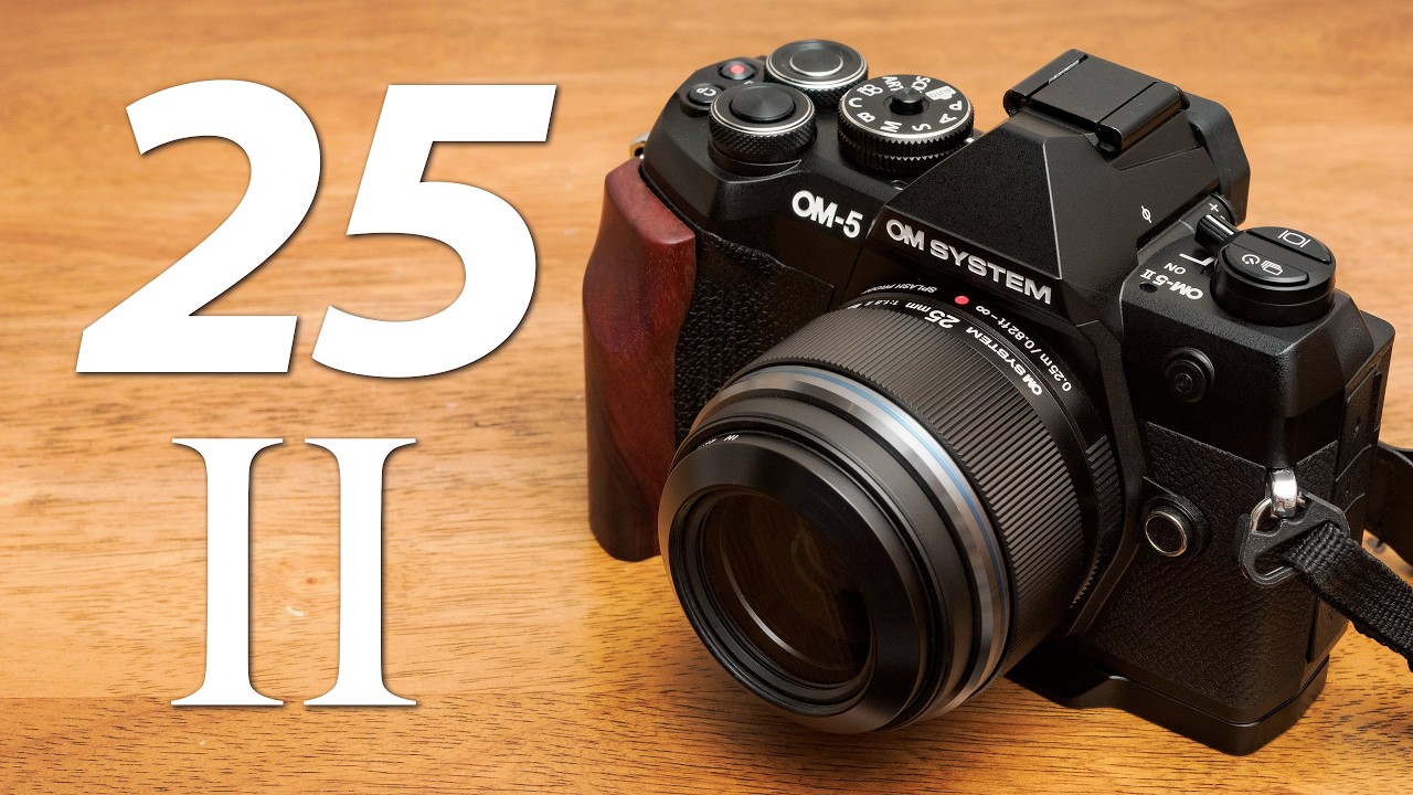【発売一周年レビュー】M.ZUIKO DIGITAL 25mm F1.8 II これ私のメインレンズ【OM SYSTEM】