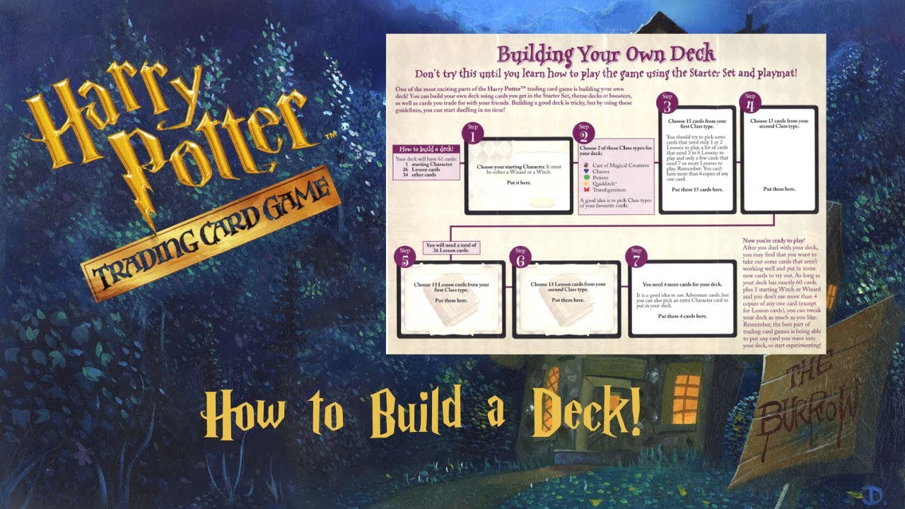 Let's Build a Deck! || Harry Potter Trading Card Game