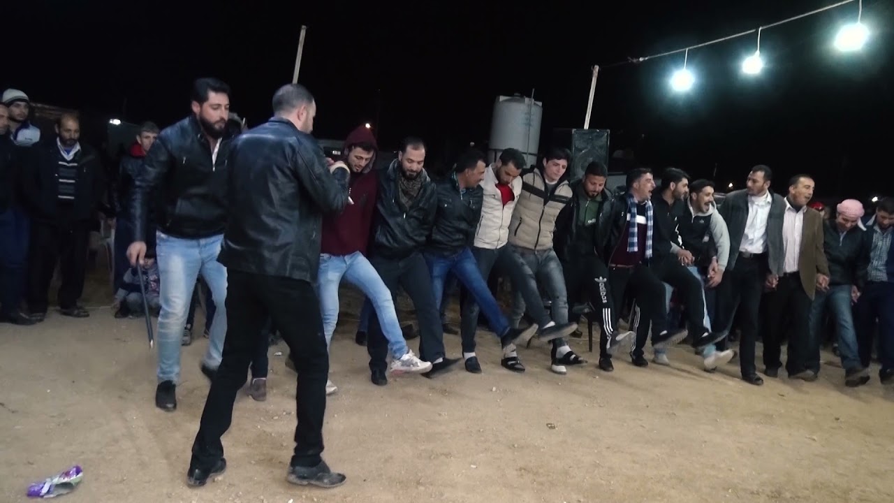 افراح ال العيد العريس عبد الله العيد  (انخل)مخيم الزعتري  .........شباب الفندي