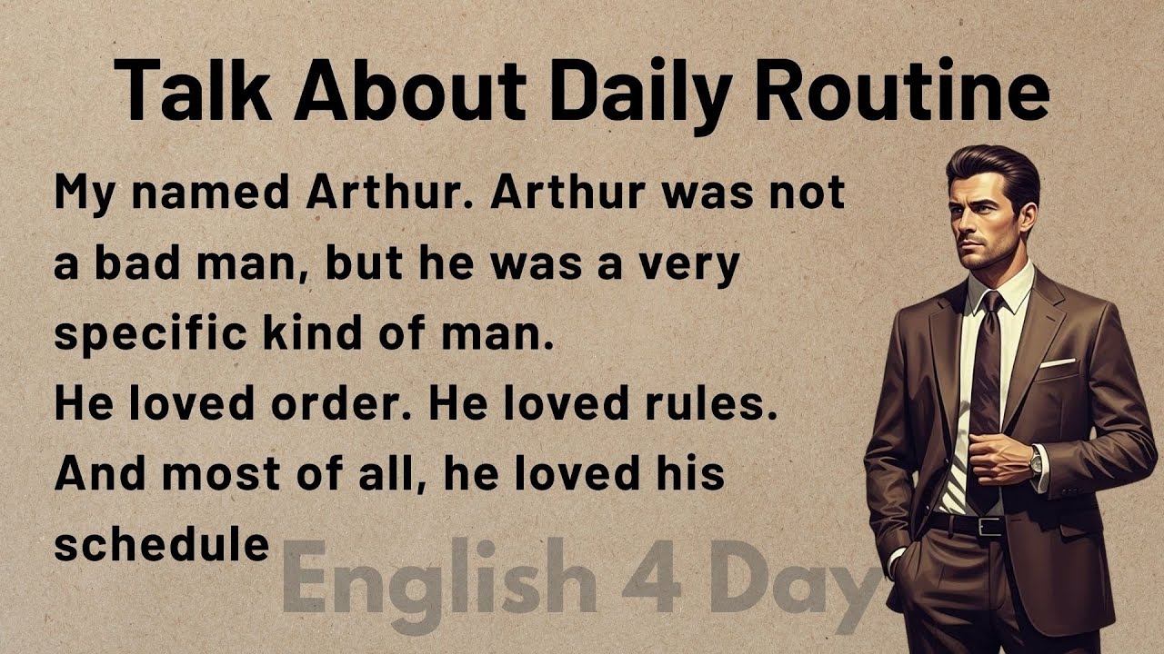Talk About Daily Routine in English (A2) | Learn English Through Story Level 3 | Graded Reader