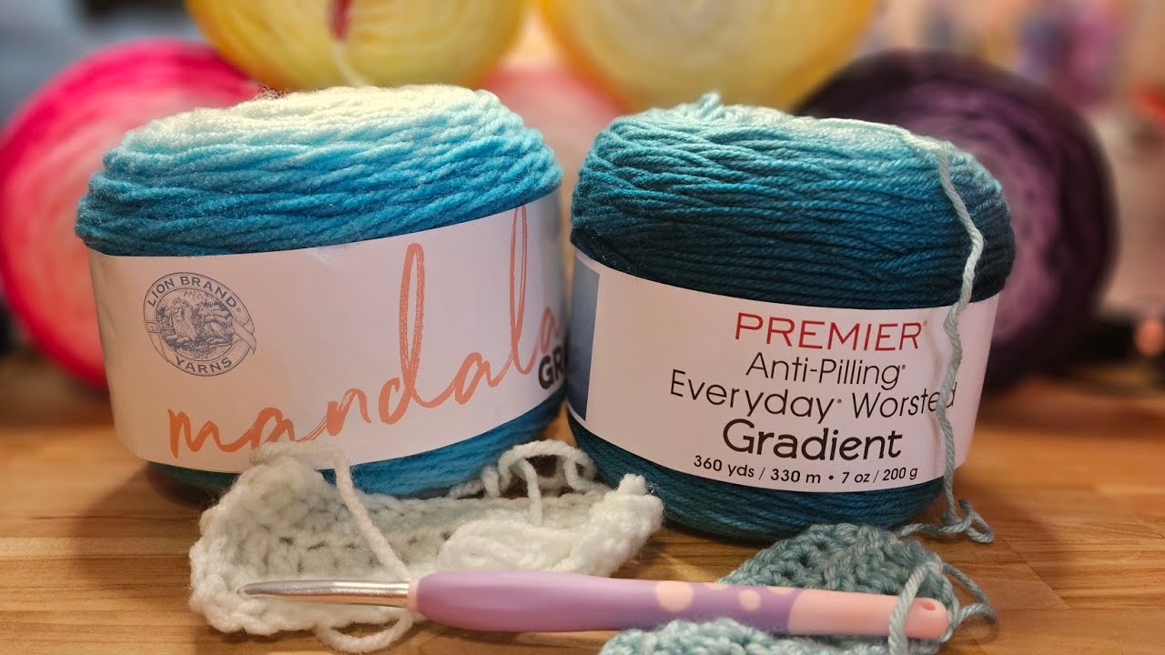 Gradient yarn, Who is better Lion brand or premier