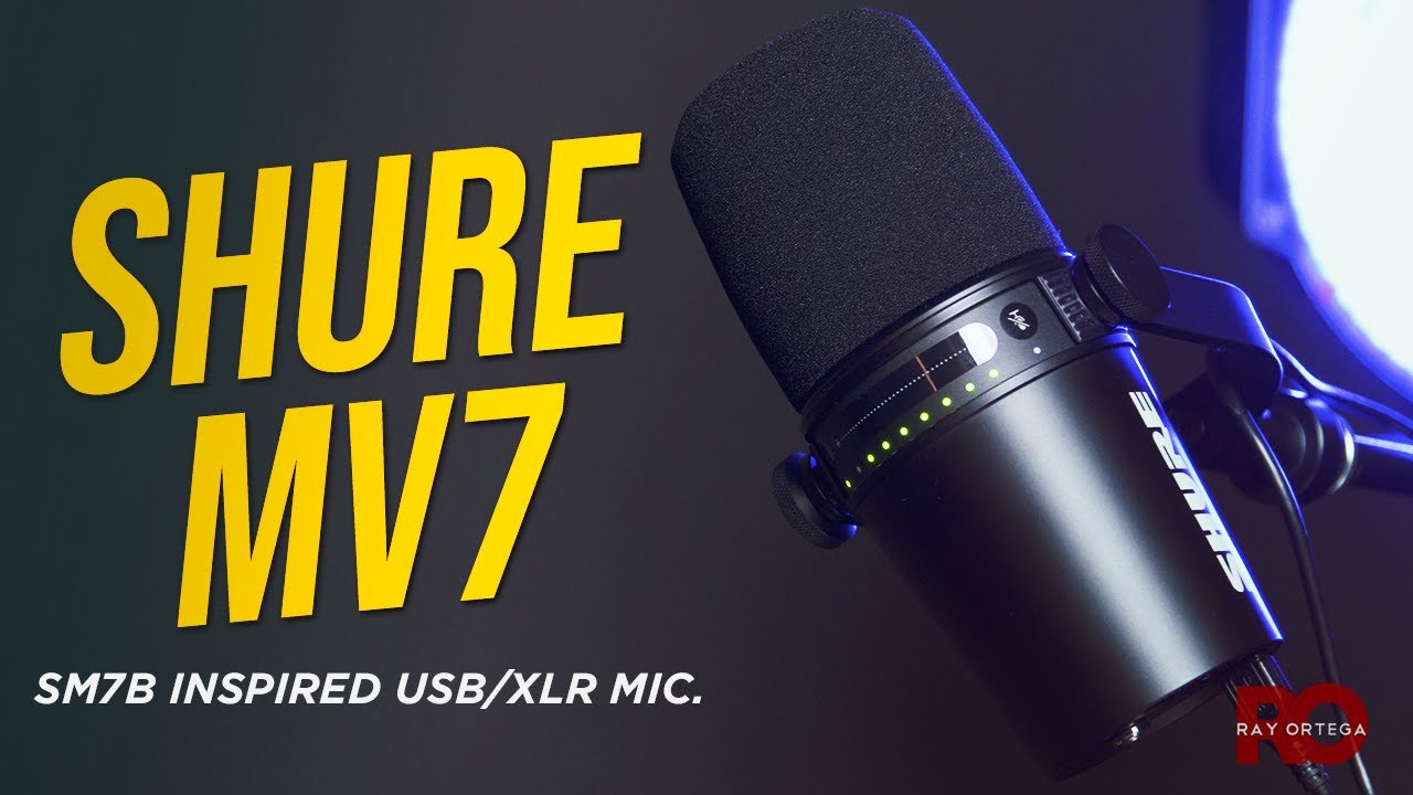 Shure MV7 USB/XLR Microphone Review