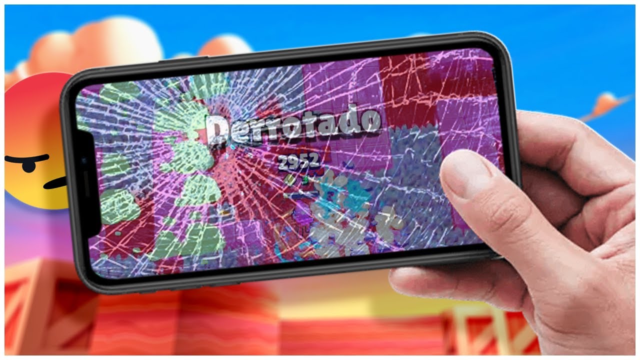 QUEBREI MEU CELULAR JOGANDO BRAWL STARS 😰