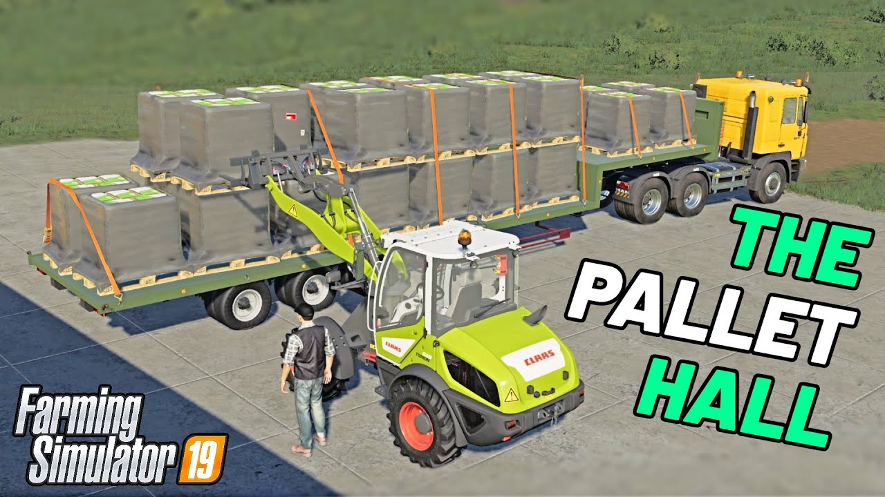 PALLETIZING EVERY SINGLE PELLET...BIG JOB! | Geiselsberg  Farming Simulator 19 - Episode 7