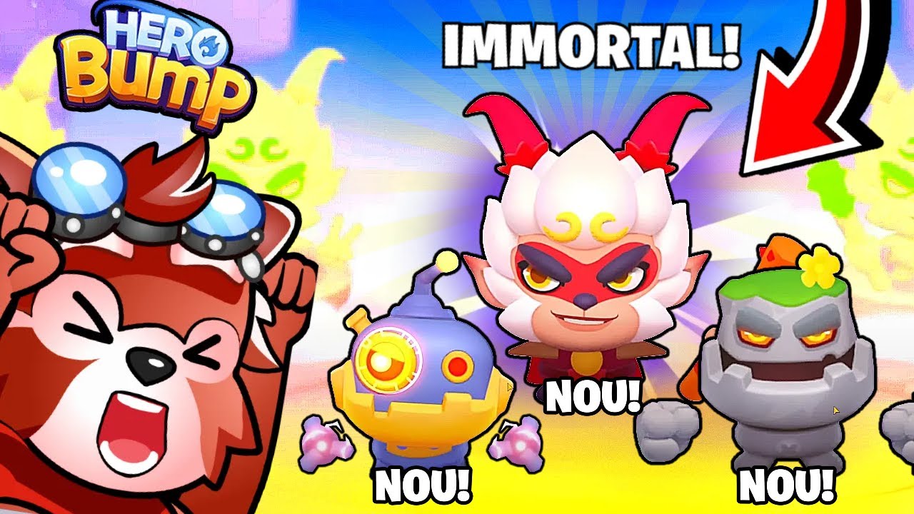 MI-AU PICAT *3 IMMORTALI* PUTERNICI pe HERO BUMP! Distrug Tot?