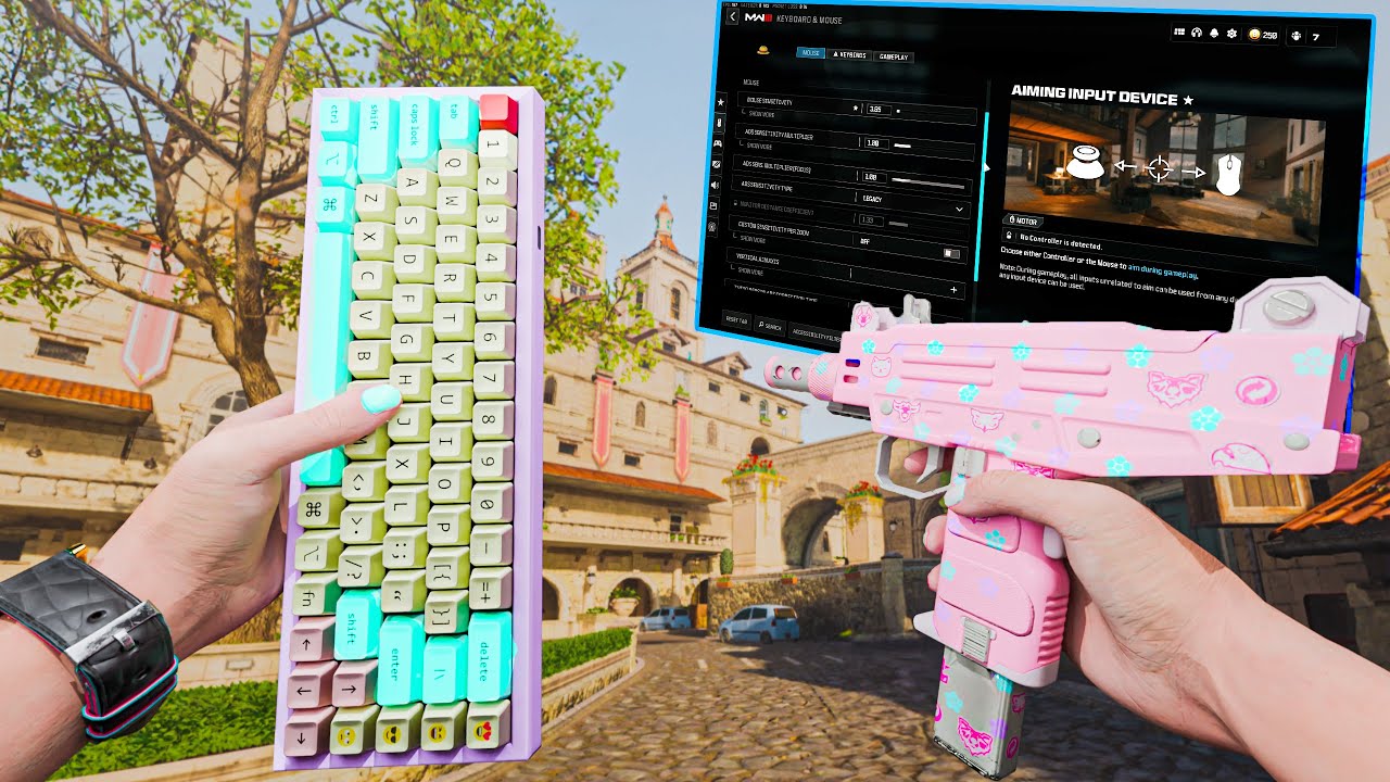 FASTEST Keyboarder In Warzone 3 + BEST Settings